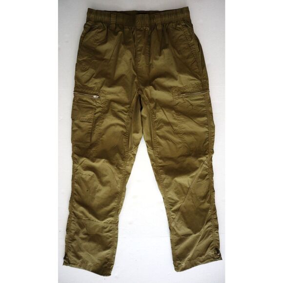 Standard Cloth x Urban Outfitters OB1664250 Men's Sz S Green Seamed Cargo Pants - Picture 1 of 14